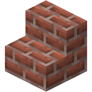 Brick Stairs - Minecraft