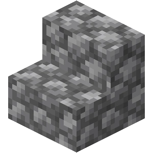 Cobblestone Stairs - Minecraft