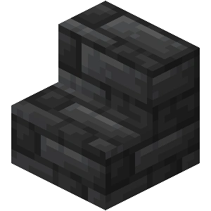 Deepslate Tile Stairs - Minecraft