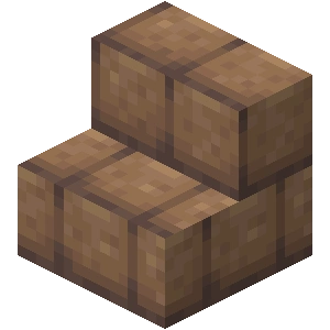 Mud Brick Stairs - Minecraft