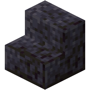 Polished blackstone Stairs - Minecraft