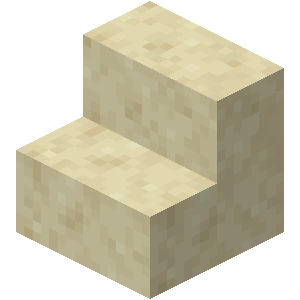 smooth sandstone stairs - Minecraft