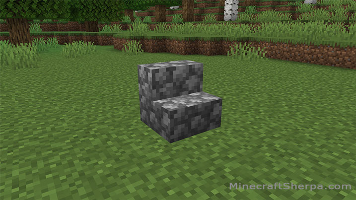 Cobblestone Stairs - Minecraft