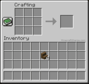 Image of spruce stairs in inventory - Minecraft.