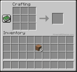 Image of junglestairs recipe ingredients from the video game Minecraft.