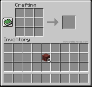 Image of mangrove stairs recipe ingredients from the video game Minecraft.